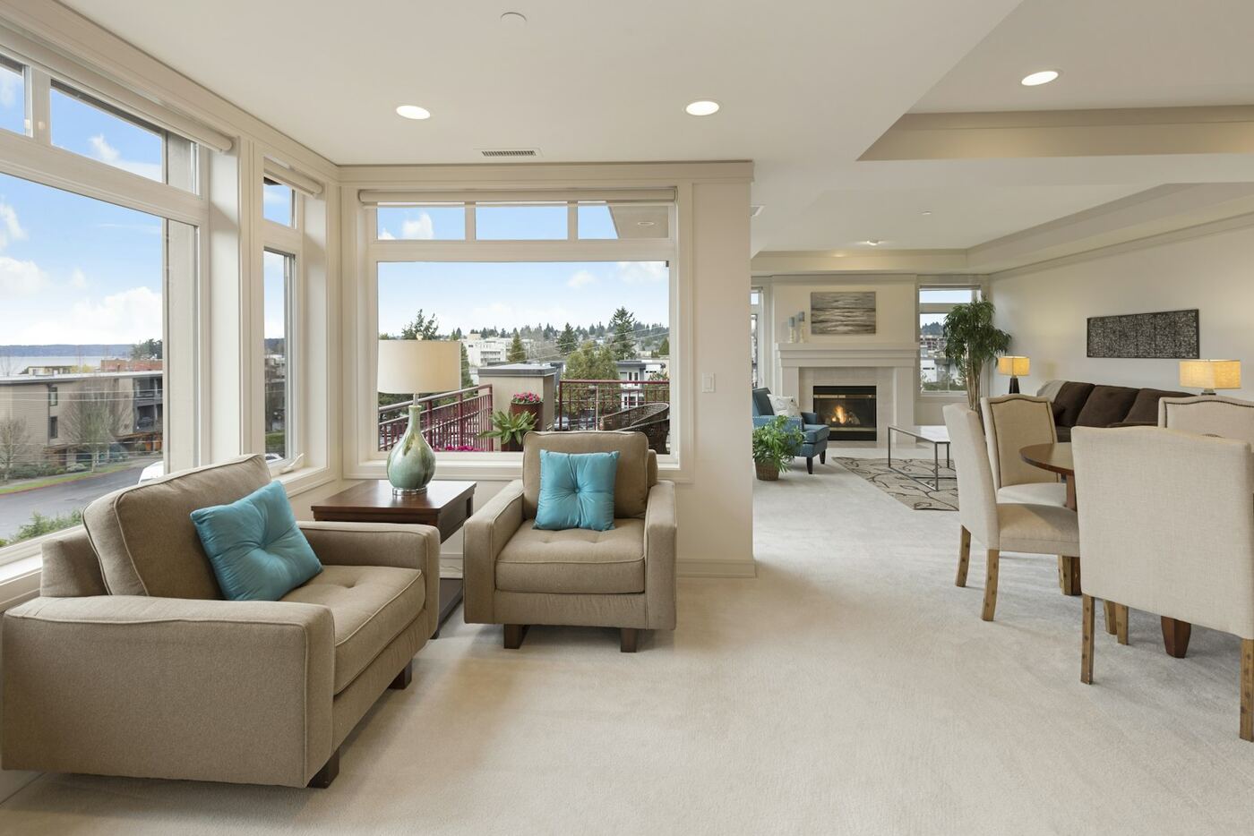Shared living comfort — stock